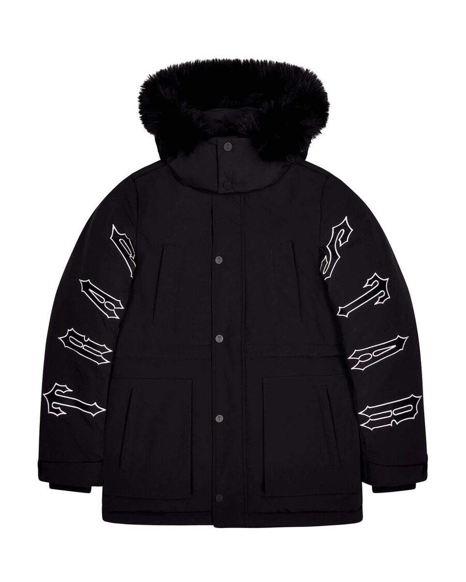 Trapstar London Irongate Kaput S Kapuljačom - Crna