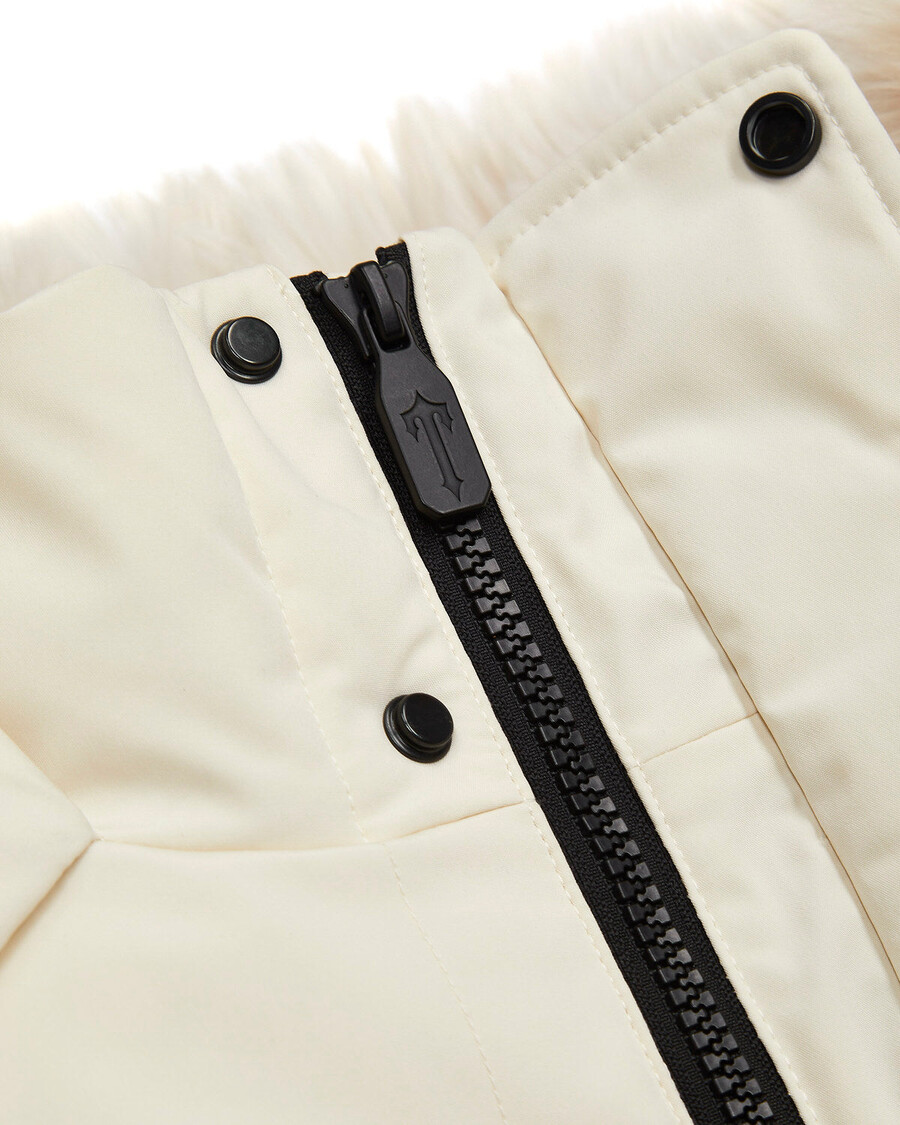 Trapstar Irongate Hooded Parker - Off White
