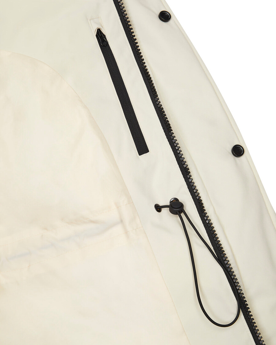 Trapstar Irongate Hooded Parker - Off White