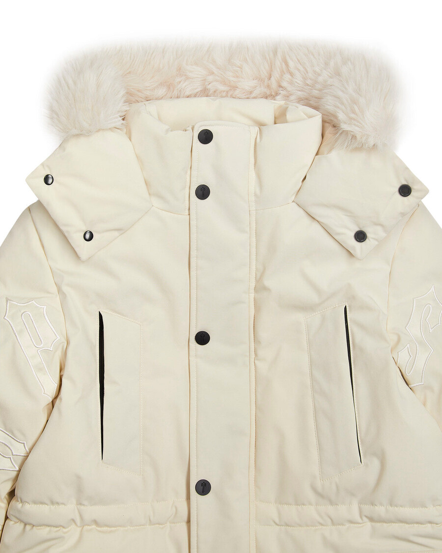 Trapstar Irongate Hooded Parker - Off White