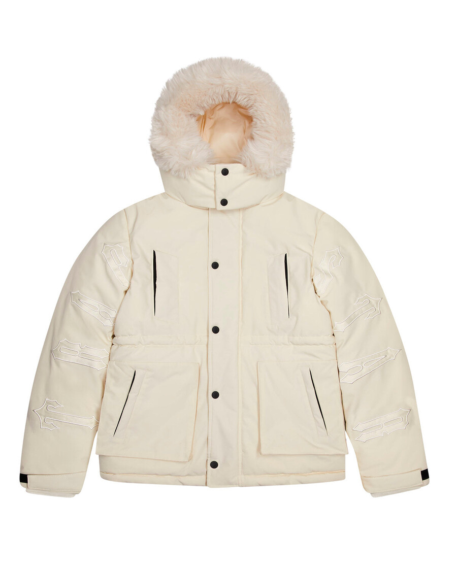 Trapstar Irongate Hooded Parker - Off White