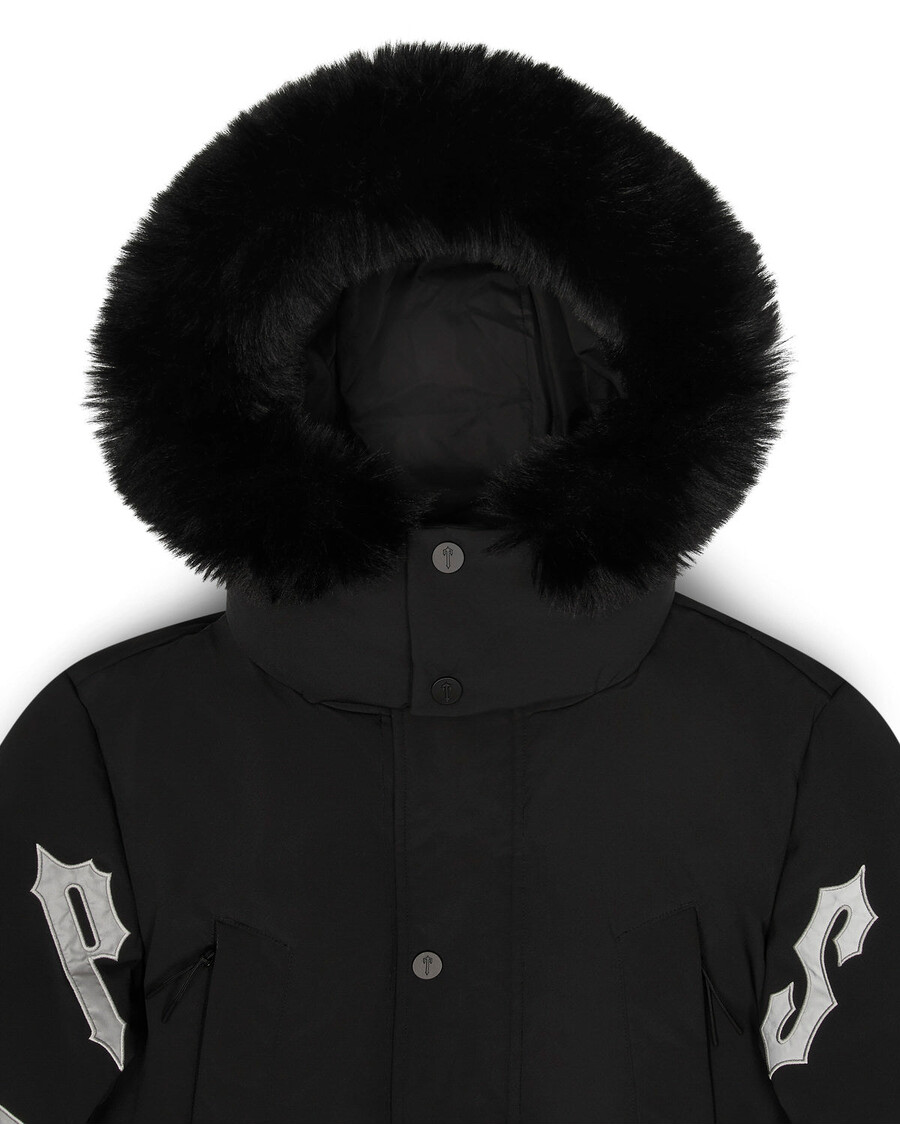 Trapstar Irongate Parker - Black Reflective