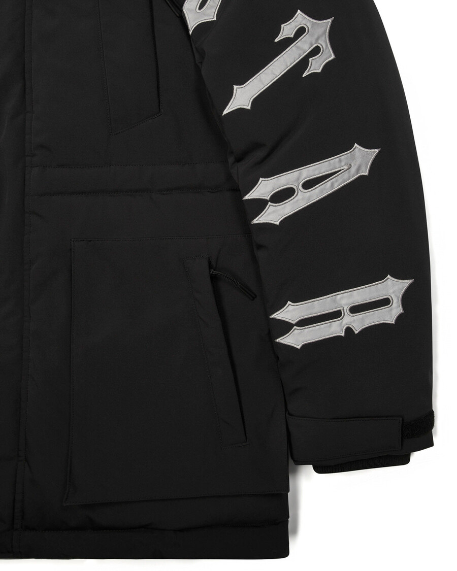 Trapstar Irongate Parker - Black Reflective