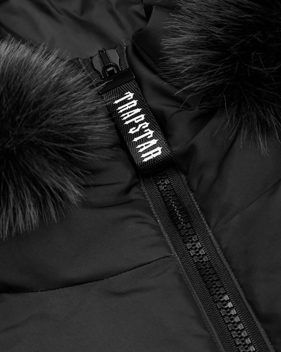 Trapstar Irongate Sleeve Puffer - Black Gradient