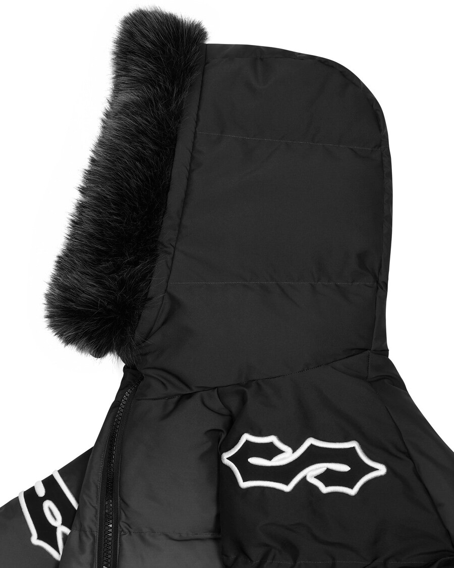 Trapstar Irongate Sleeve Puffer - Black Gradient