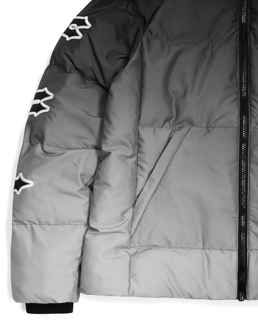 Trapstar Irongate Sleeve Puffer - Black Gradient
