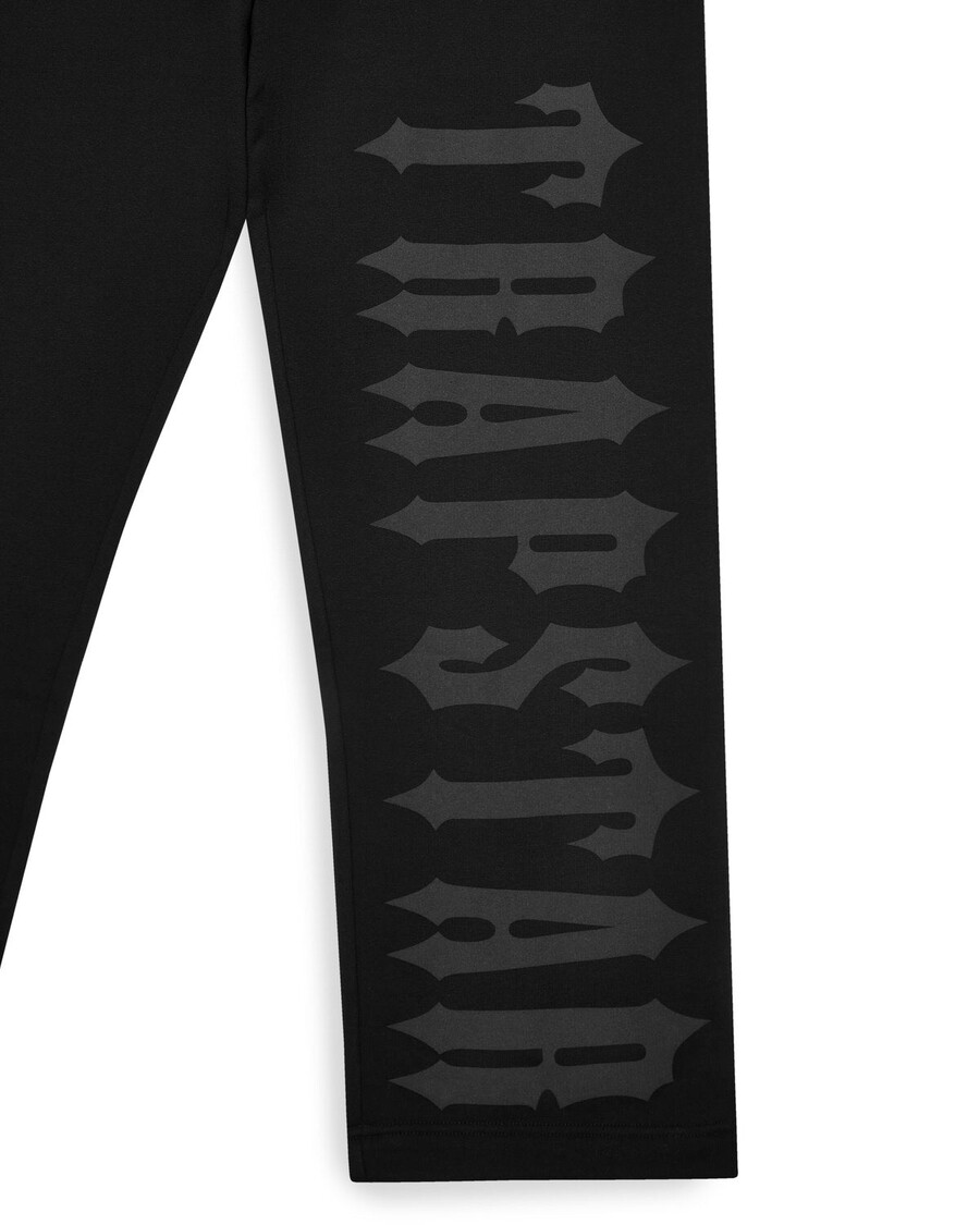 Trapstar Decoded Skull Jogger - Black