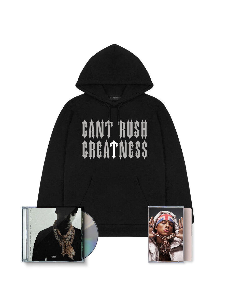 Trapstar Trapstar x Central Cee Hoodie CD & Cassette Bundle - Black