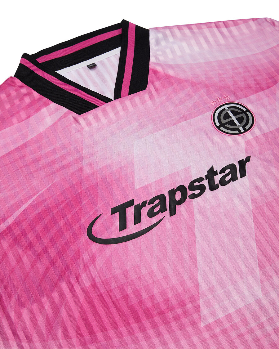Trapstar Hyperdrive Football Jersey - Pink