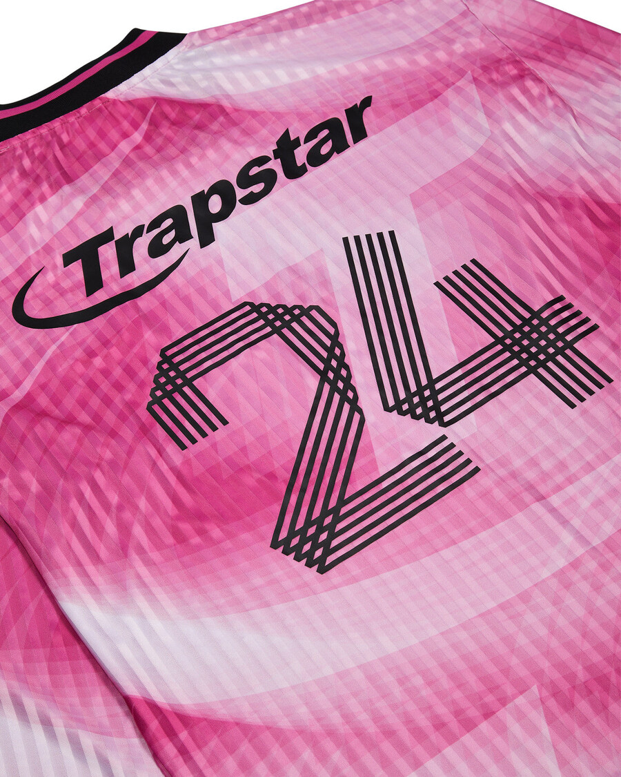 Trapstar Hyperdrive Football Jersey - Pink