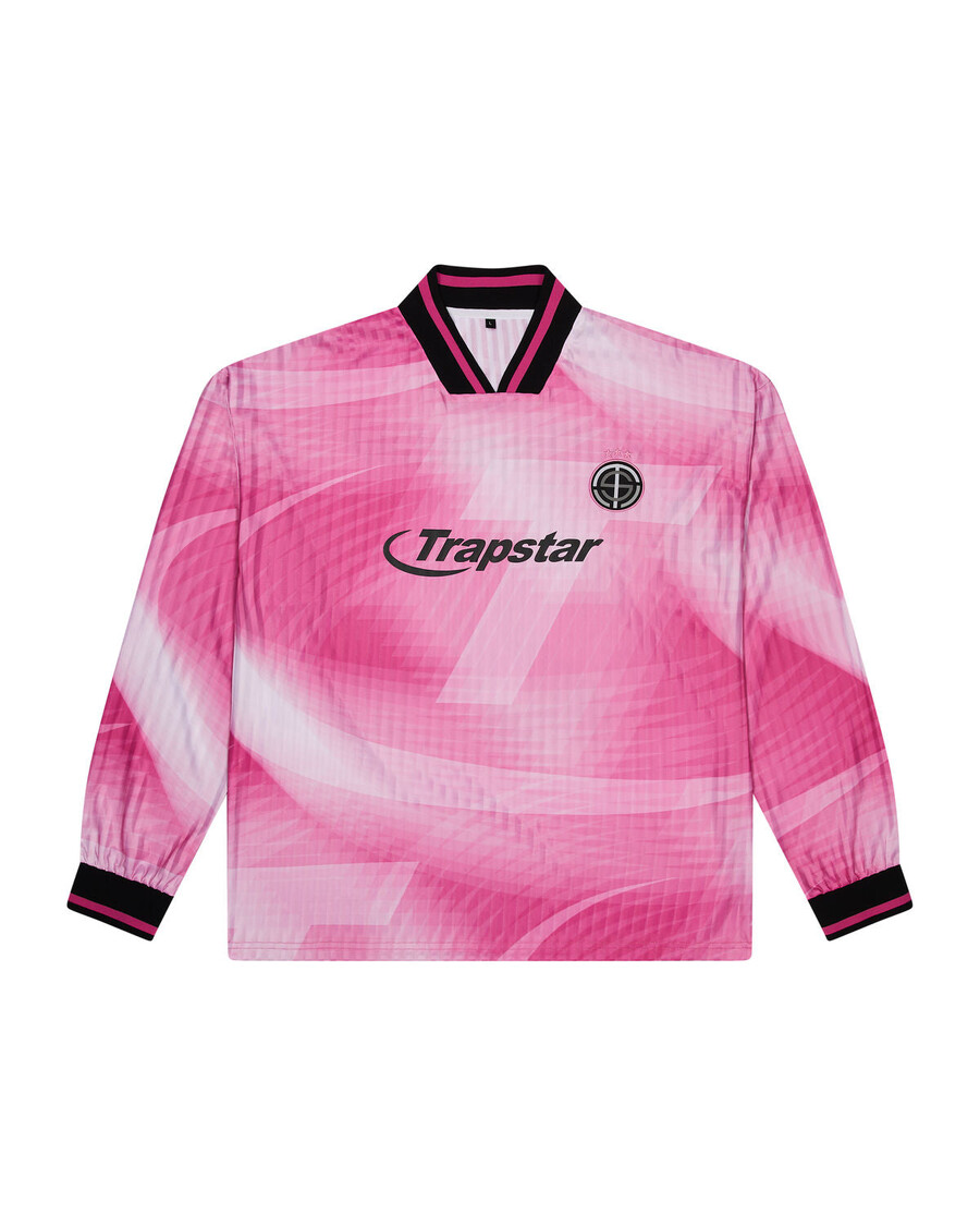 Trapstar Hyperdrive Football Jersey - Pink