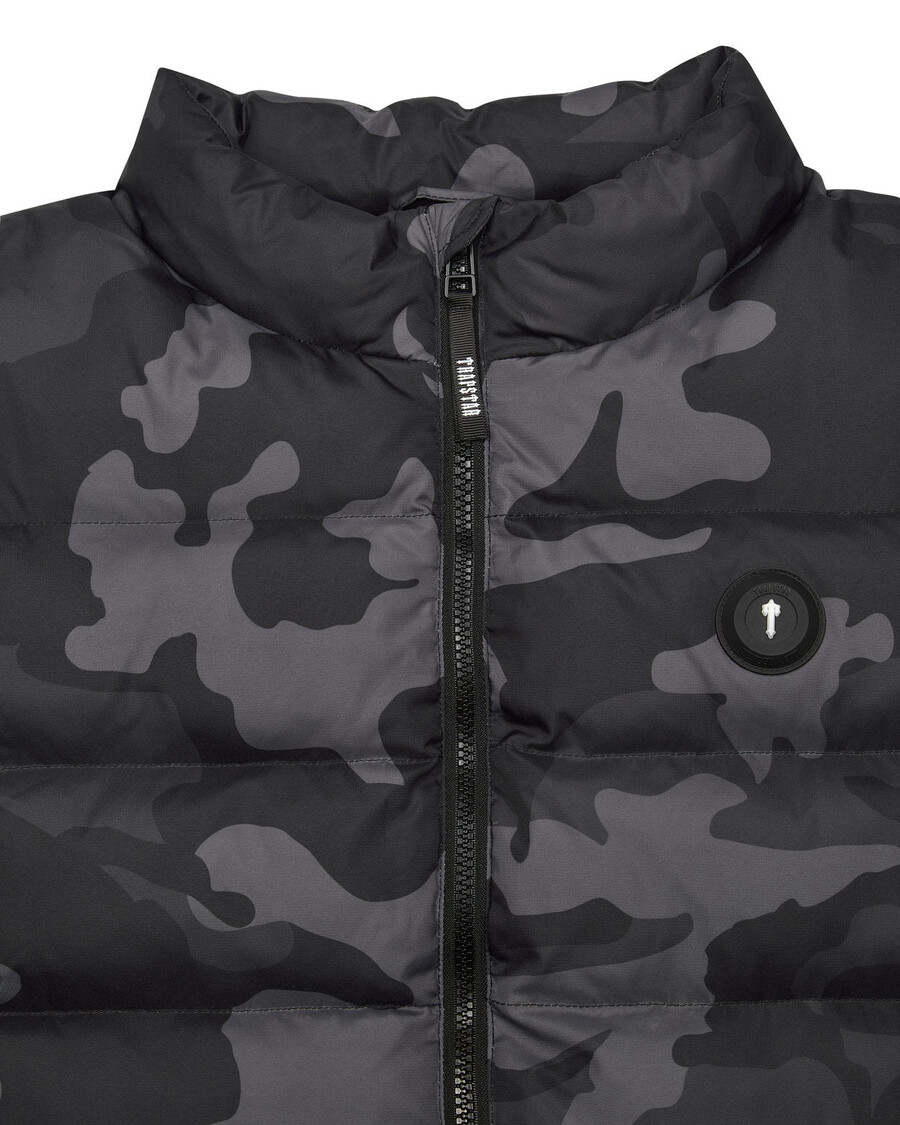 Trapstar Foundation Gilet - Grey Camo