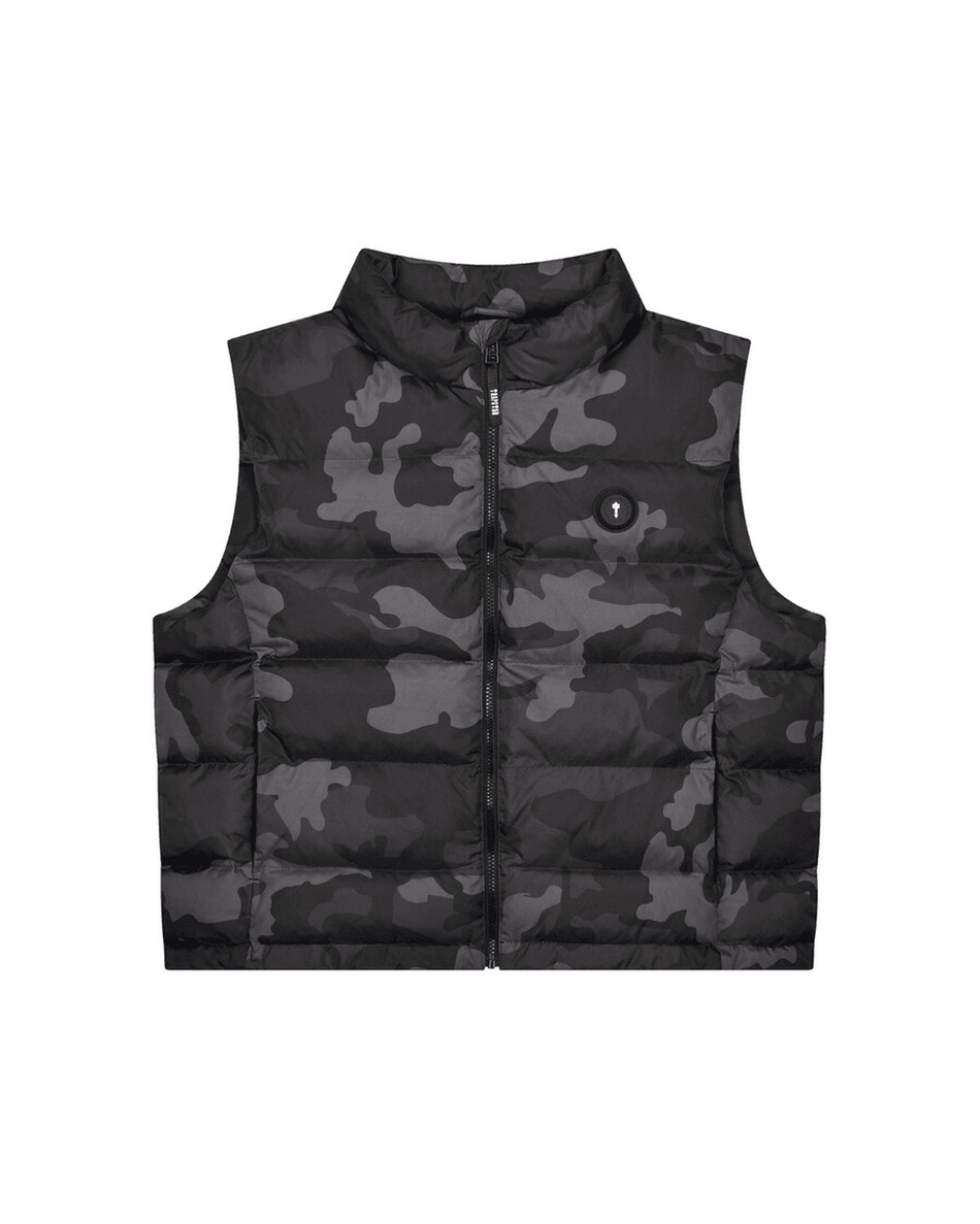 Trapstar London Foundation Gilet - Sivi Kamuflažni Uzorak