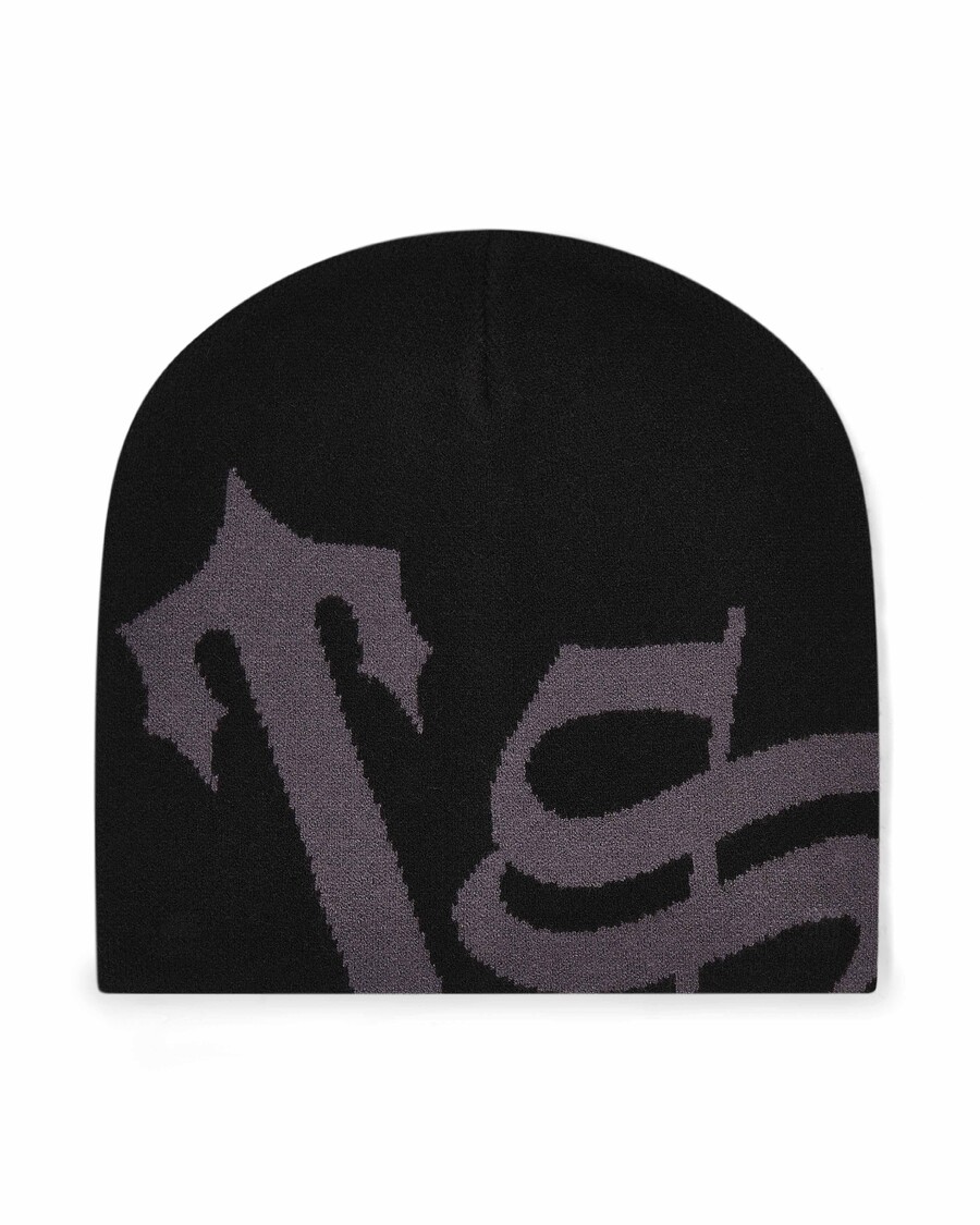 Trapstar TS Script Beanie - Black