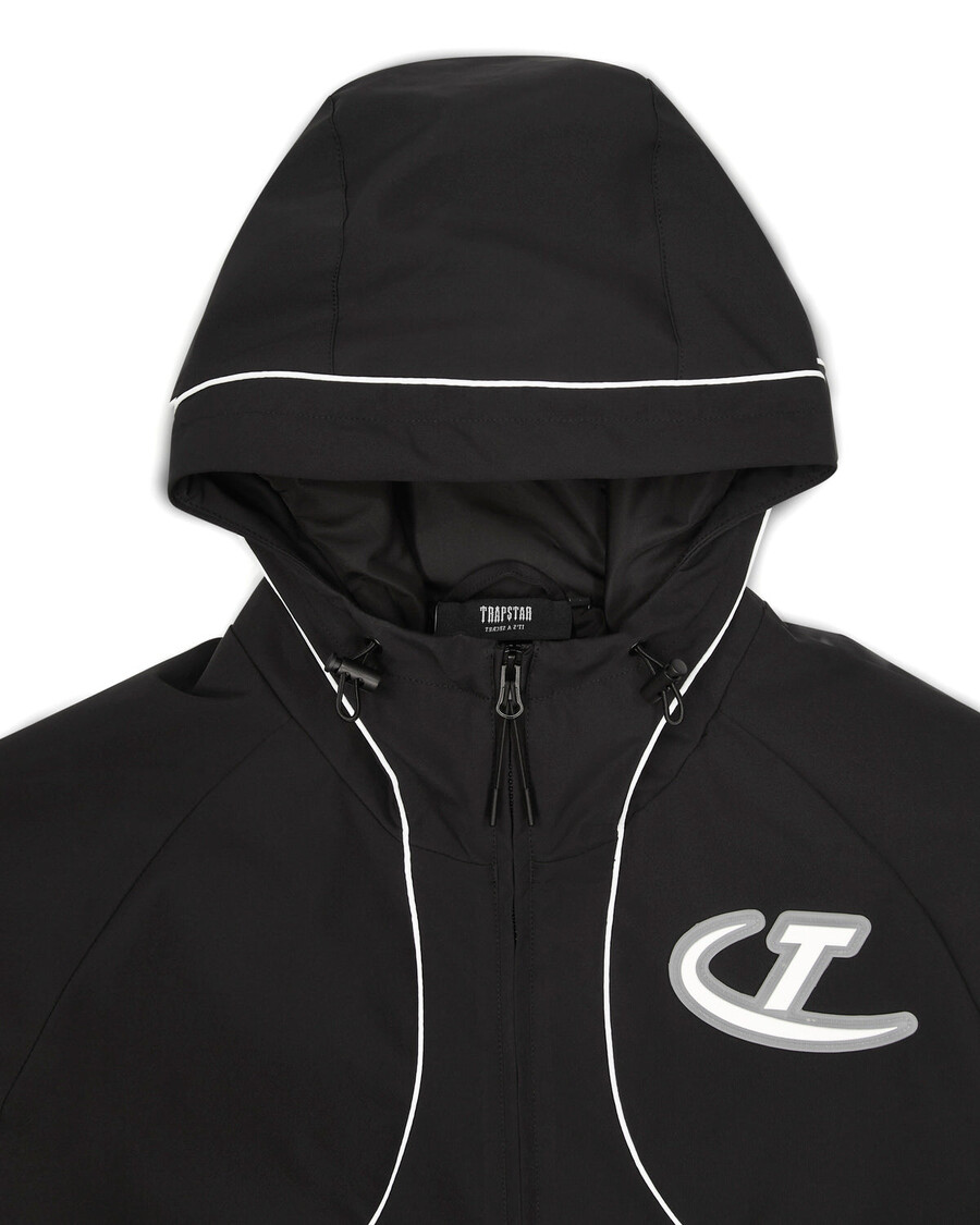 トラップスター ハイパードライブ パイプ ウィンドブレーカー - ブラック