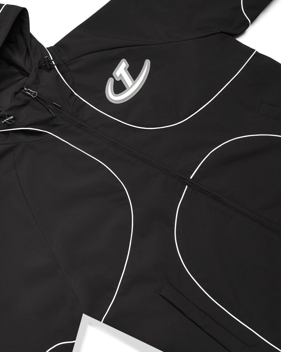 トラップスター ハイパードライブ パイプ ウィンドブレーカー - ブラック