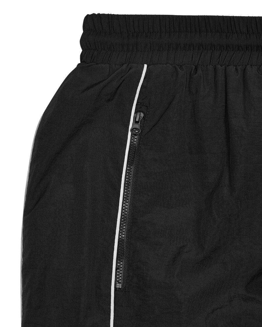 Trapstar Irongate T Panel Reflective Piping Shell Tracksuit - Black