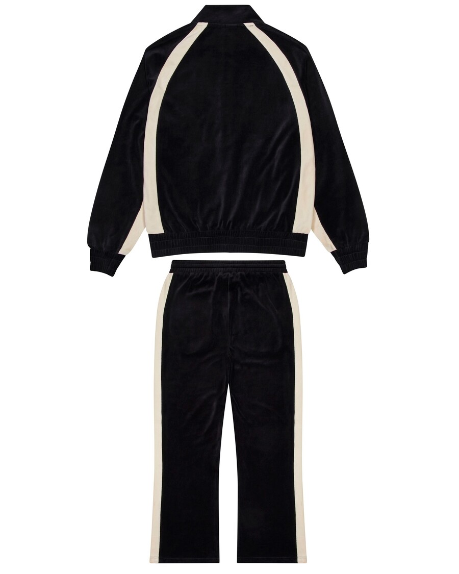 Trapstar Irongate Arch Velour Tracksuit - Black