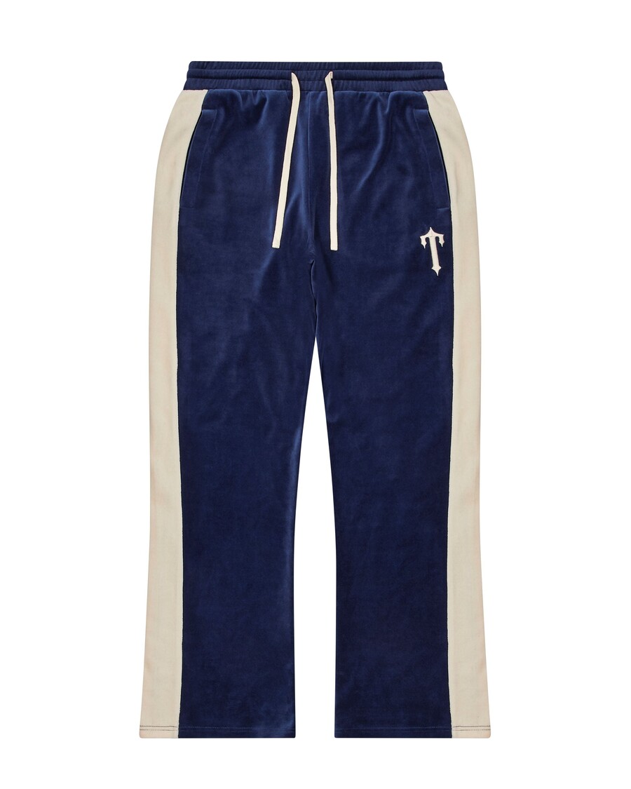 Trapstar Irongate Arch Velour Träningsoverall - Marinblå