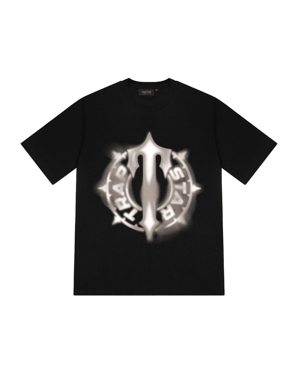 Trapstar London Spin Print Majica - Crna