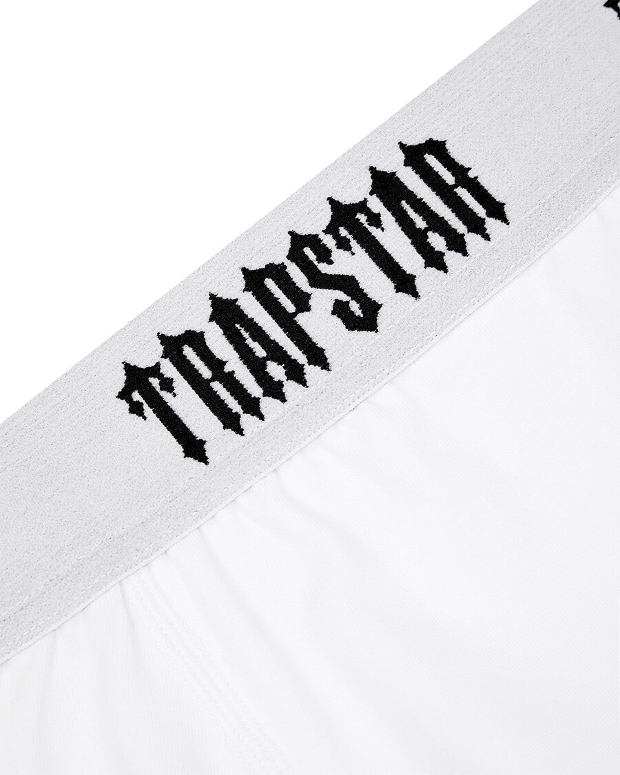 Trapstar 3 Pack Boxer Short - White