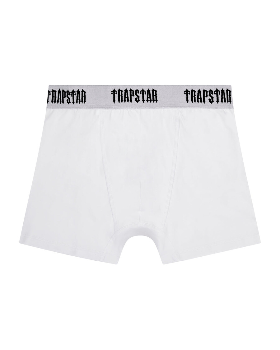 Trapstar 3 Pack Boxer Short - White