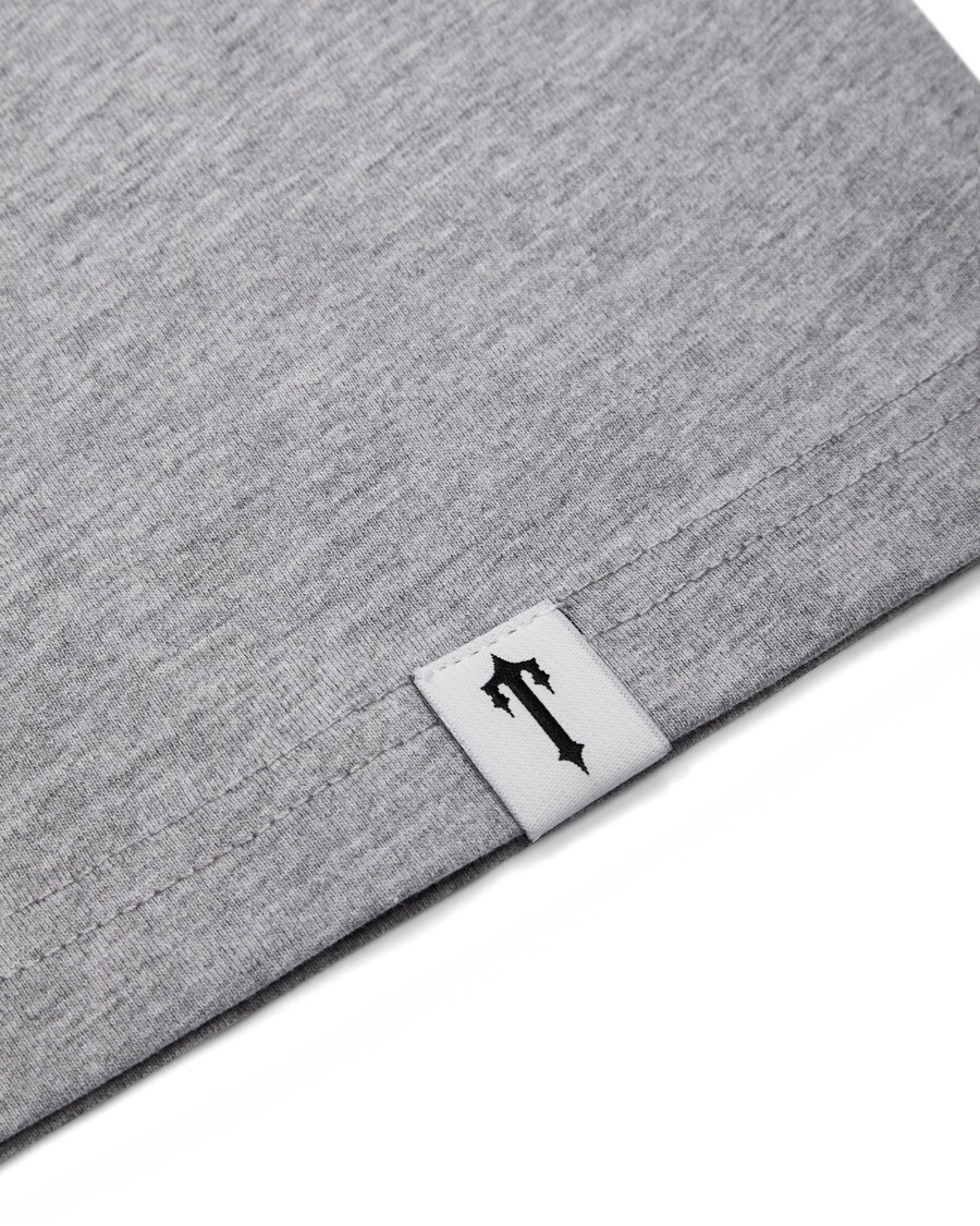 トラップスター ファンデーション ベース レイヤー T シャツ - グレー