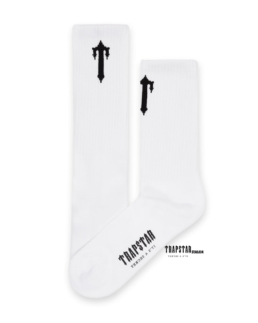 Trapstar 3 Pack Irongate T Socks - White