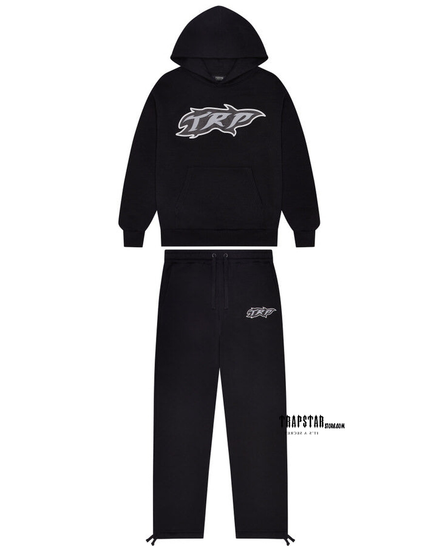 Trapstar TRP Flame Tracksuit - Black