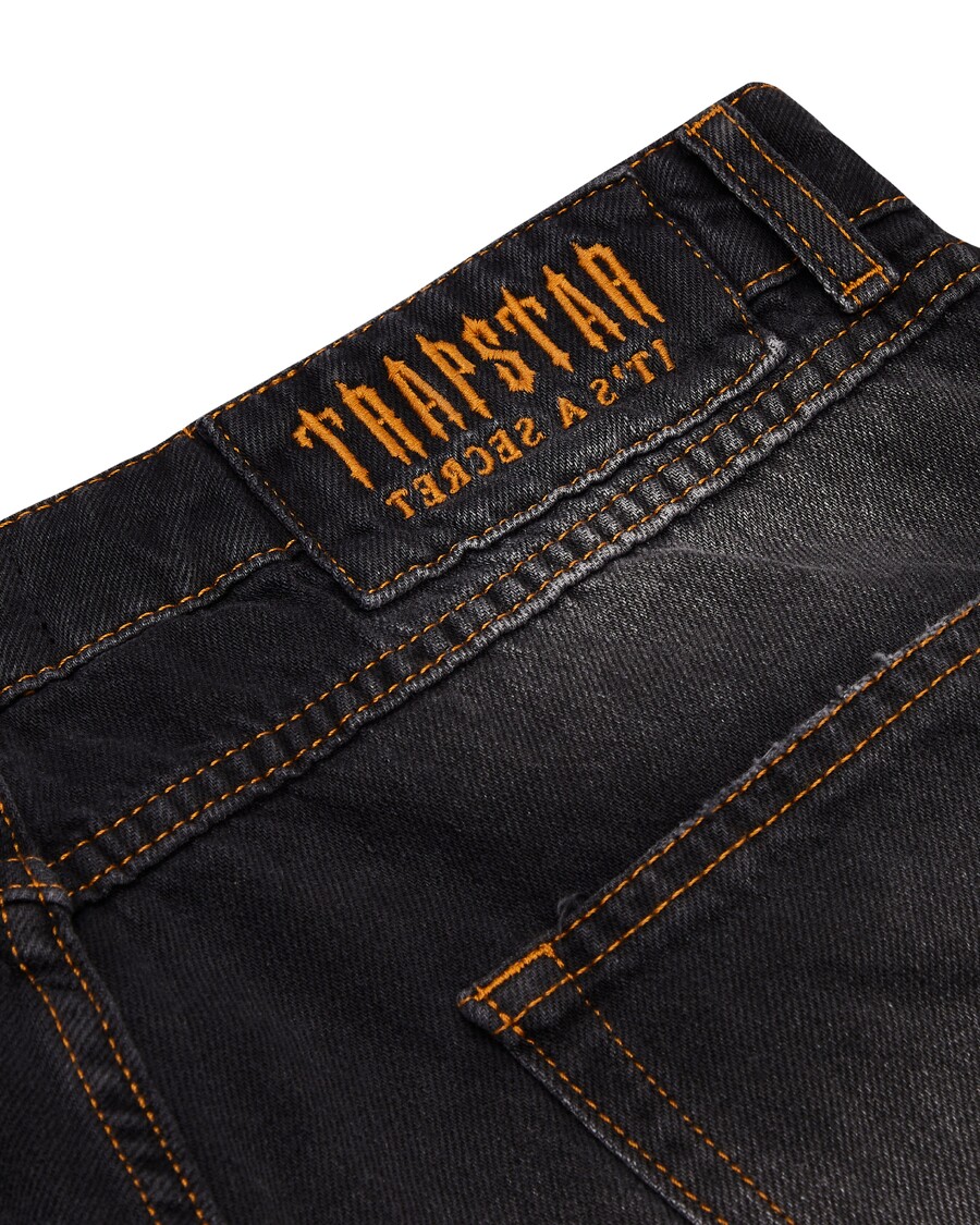 Trapstar TS Star Diamante Jeans - Black