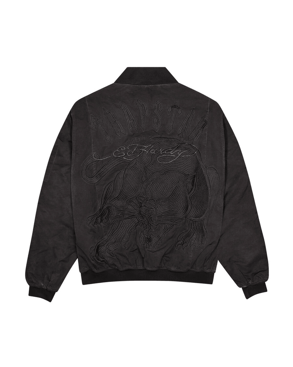 Trapstar London X Ed Hardy Bomber - Crna