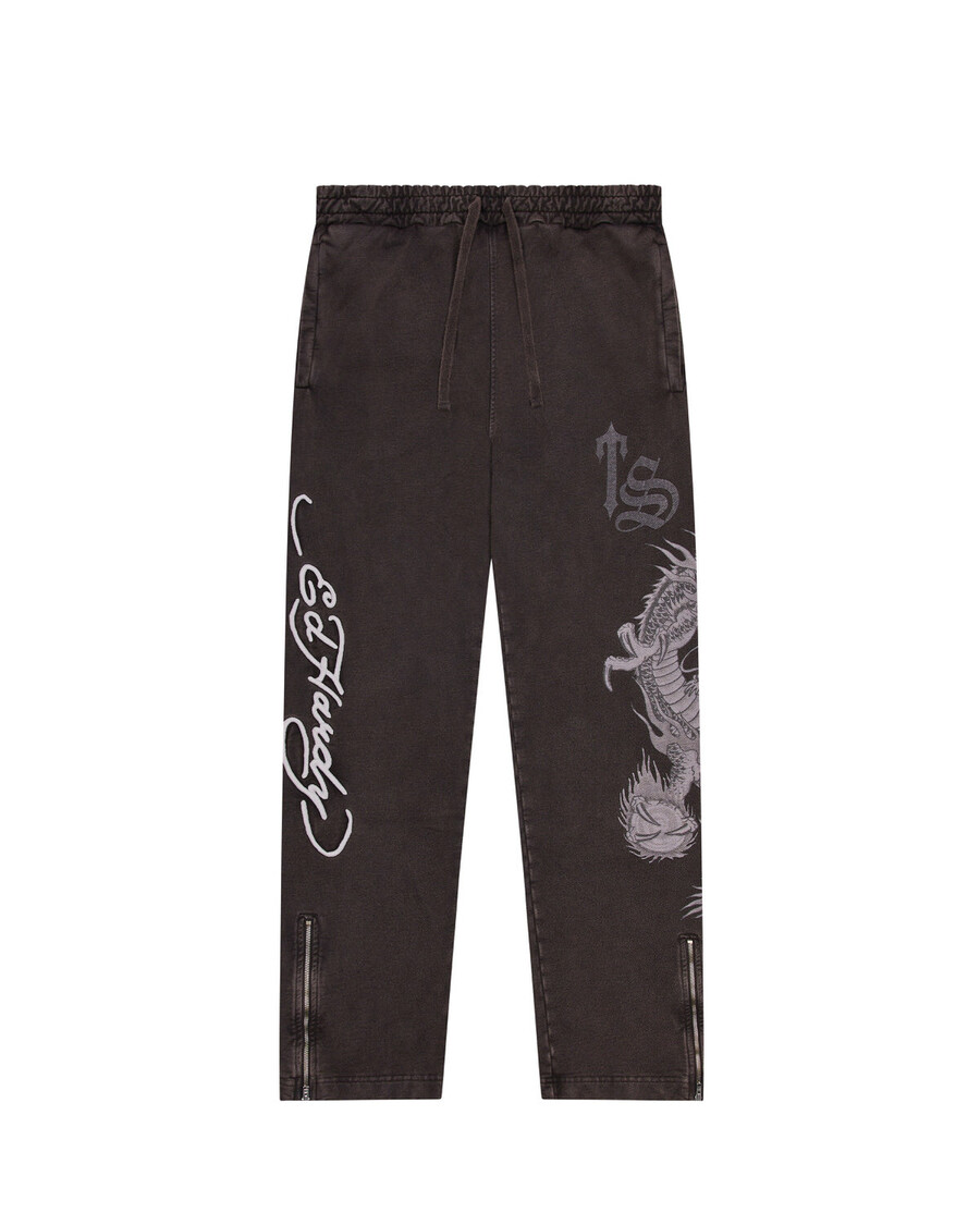 Trapstar Trapstar x Ed Hardy Script Jogger - Grey