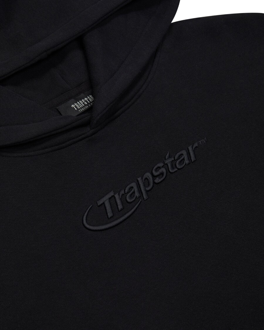 Trapstar Hyperdrive Brodert Treningsdress - Svart