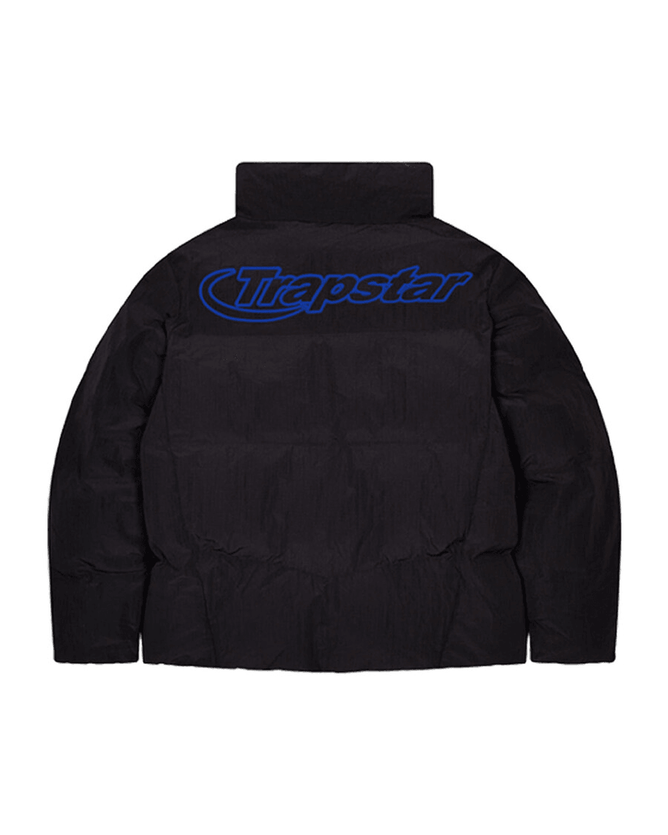 Trapstar London Hyperdrive Ripstop Puffer - Hitam/biru