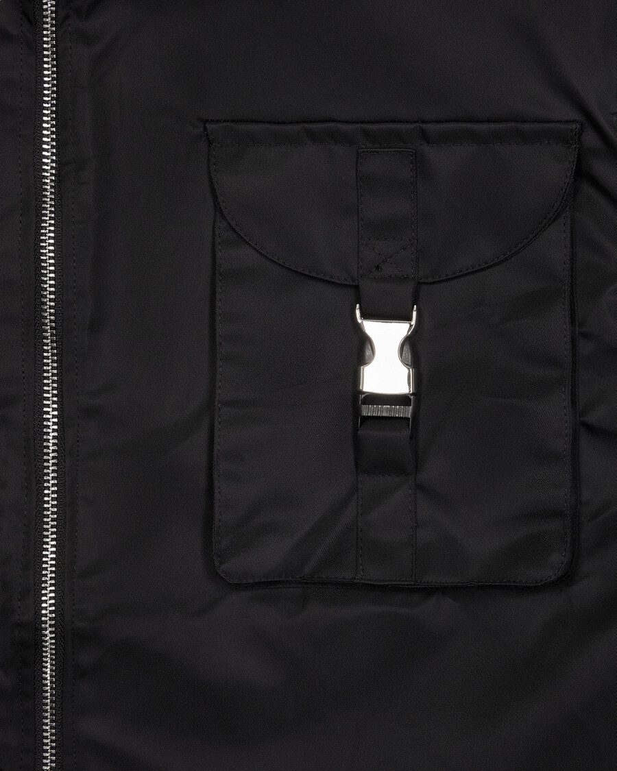 Trapstar Nylon Twill Coach Jacket - Black