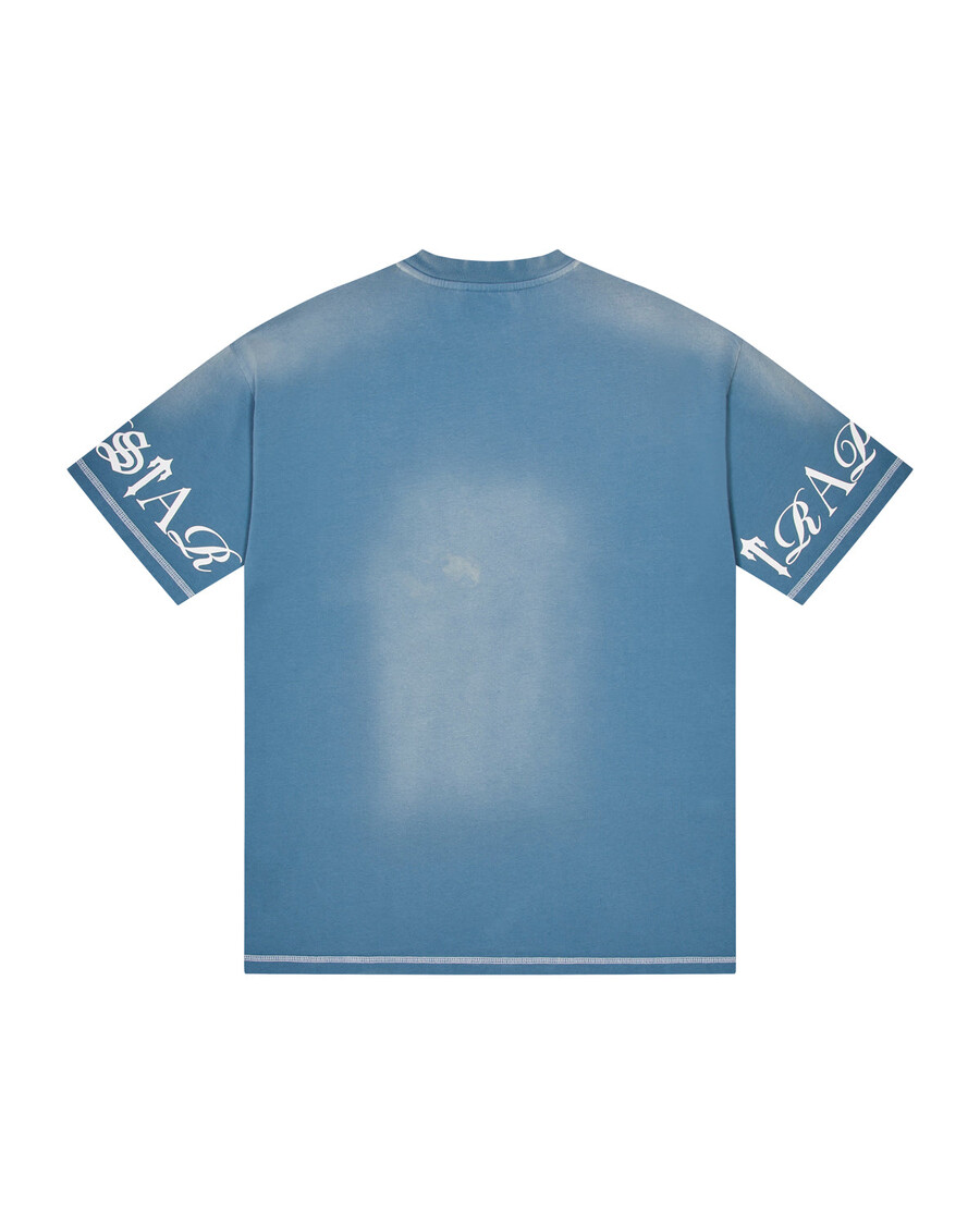 Trapstar Script 2.0 Tee - Denim Blue