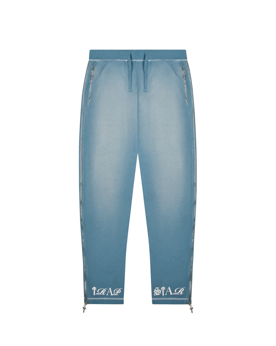Trapstar Script Jogger - Light Denim Wash