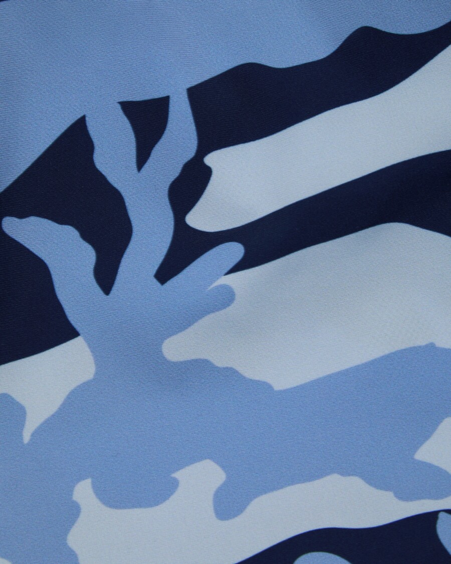 Trapstar Irongate Swim Shorts - Blue Camo