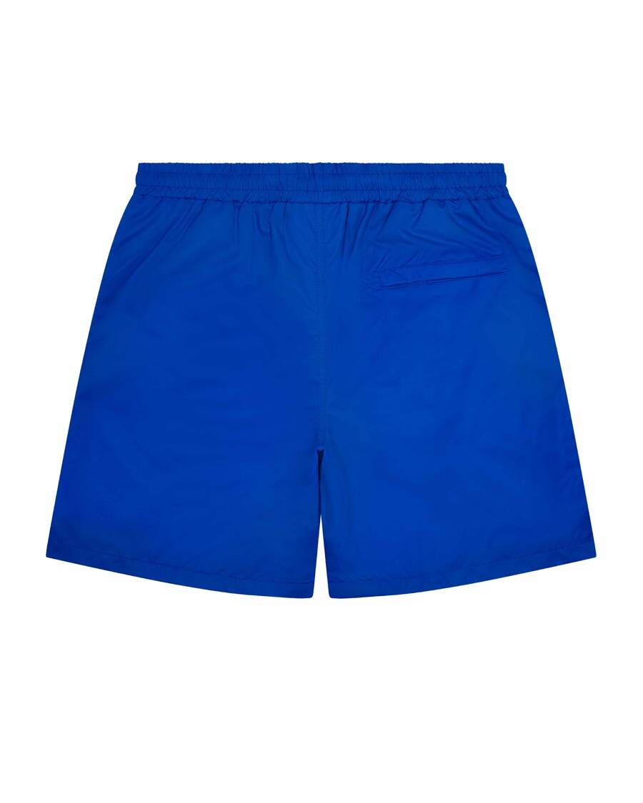 Trapstar Hyperdrive Shell Shorts - Blue/White