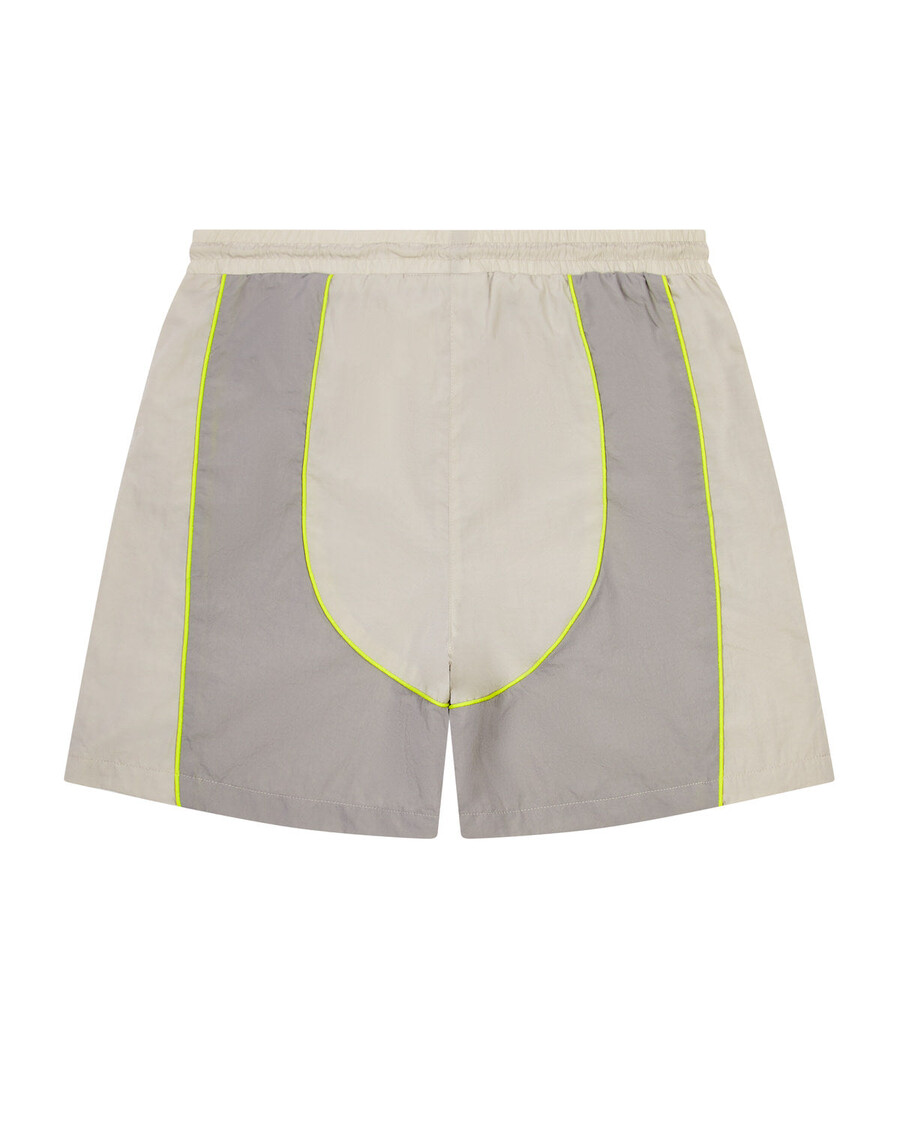 Trapstar Irongate T Panel Shell Shorts - Greige
