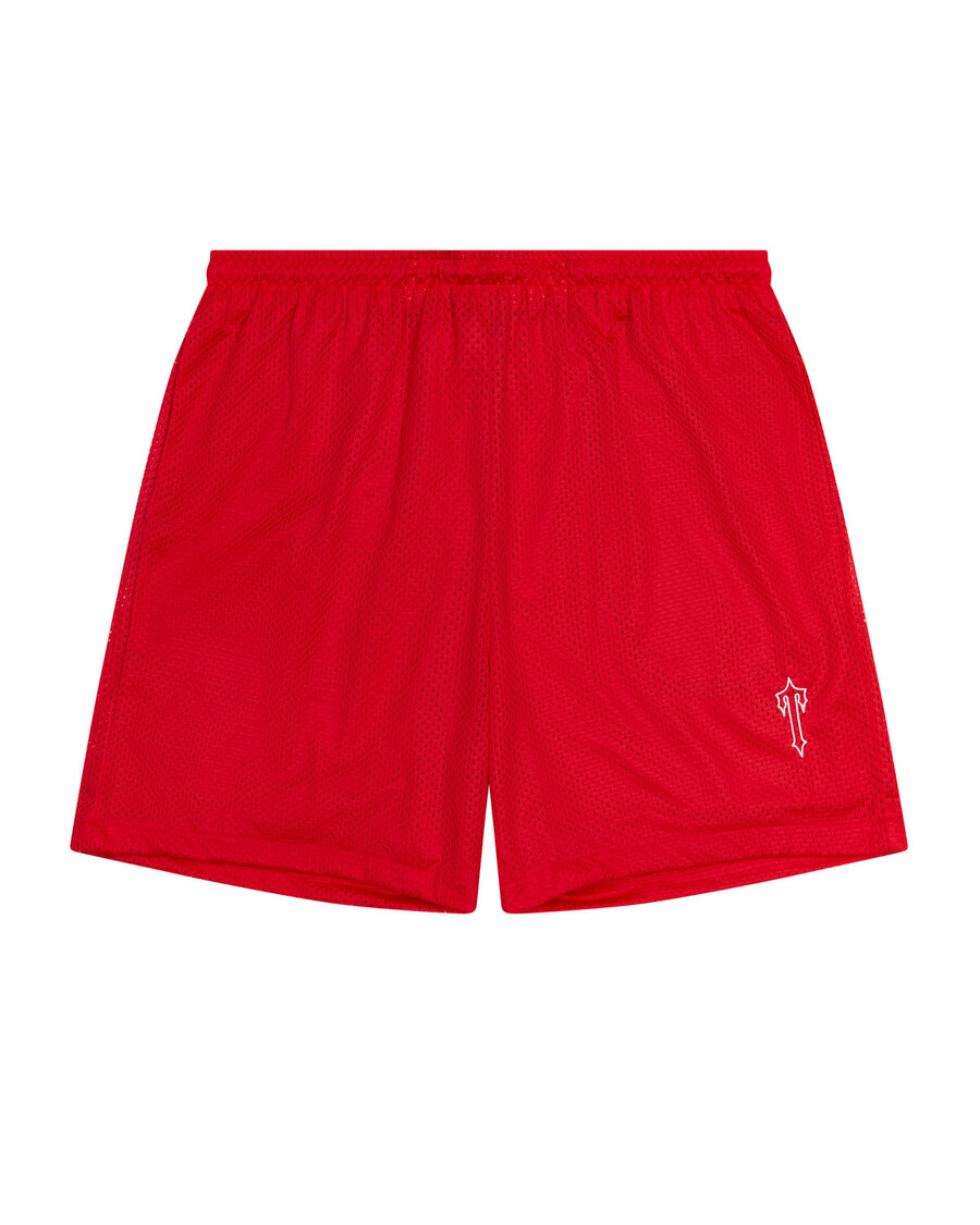 Trapstar Irongate T Basketball Shorts - Red