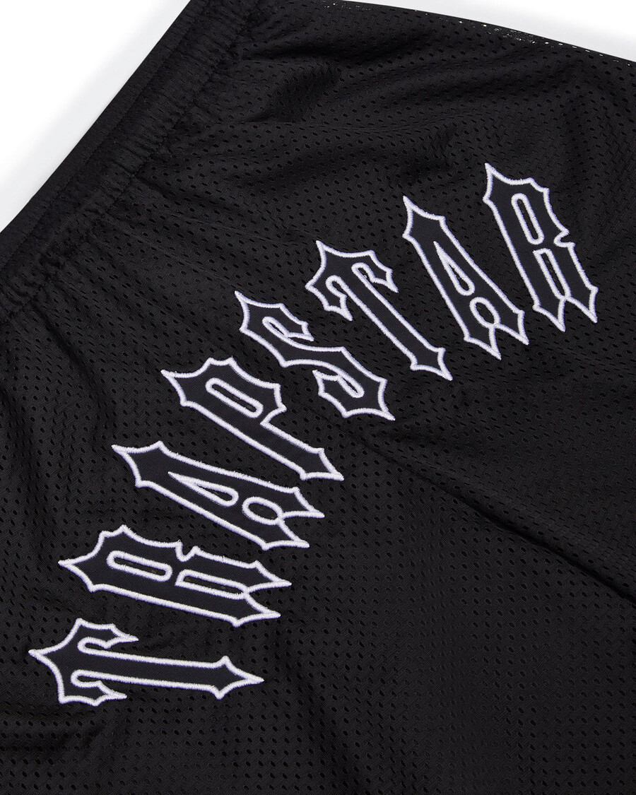 Trapstar It's A Secret Irongate Arch Shorts - Black/Red