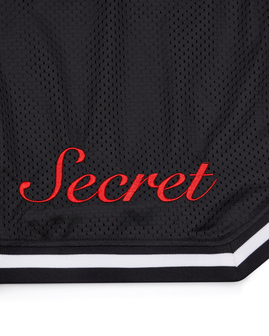 Trapstar It's A Secret Irongate Arch Shorts - Black/Red