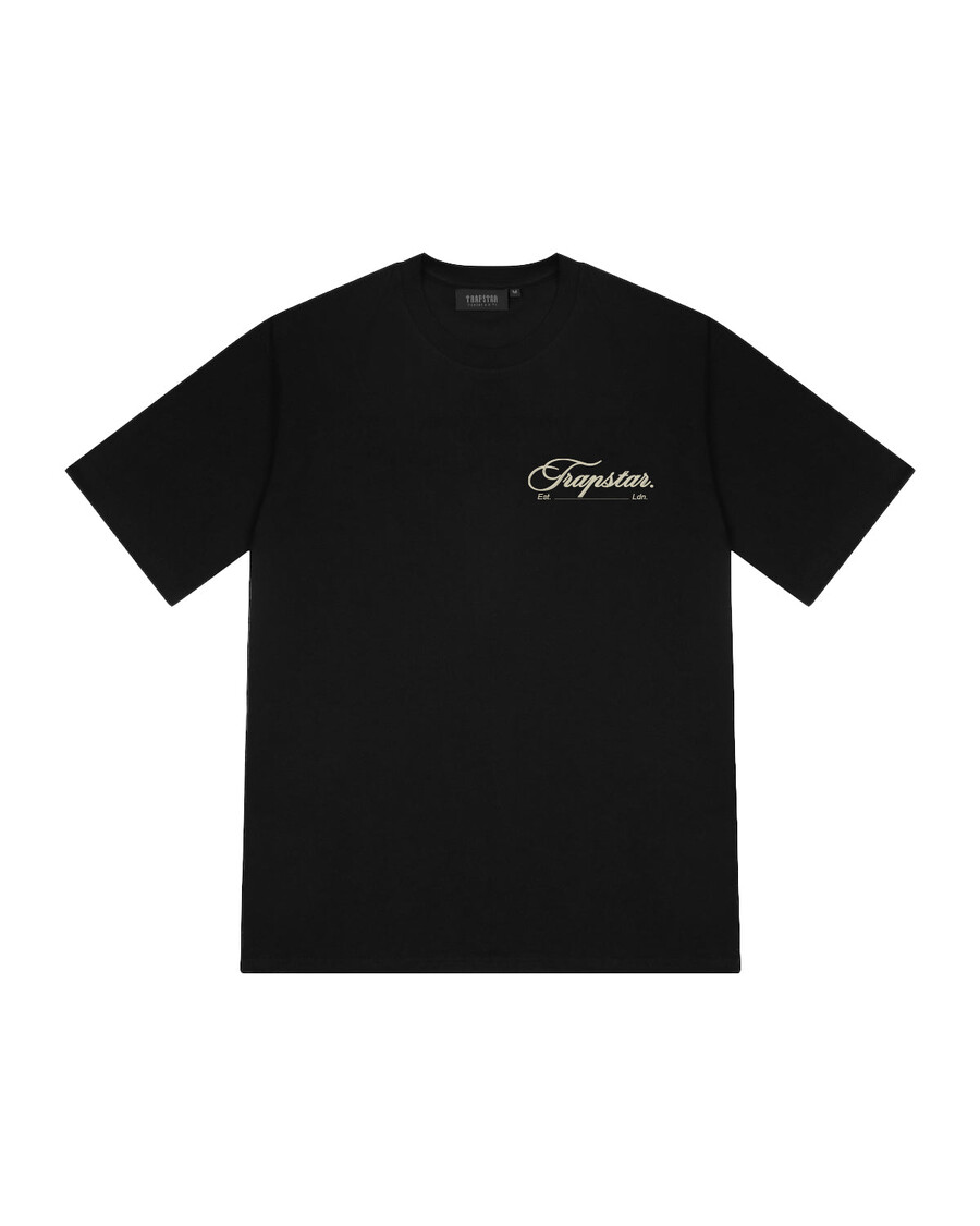 Trapstar Global Tee - Black