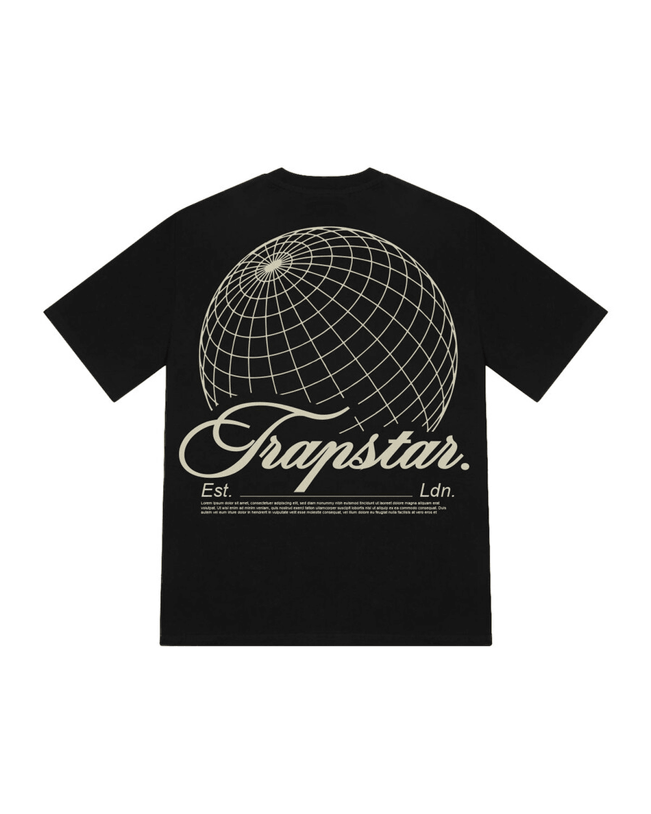 Trapstar London Global Tee - سیاه