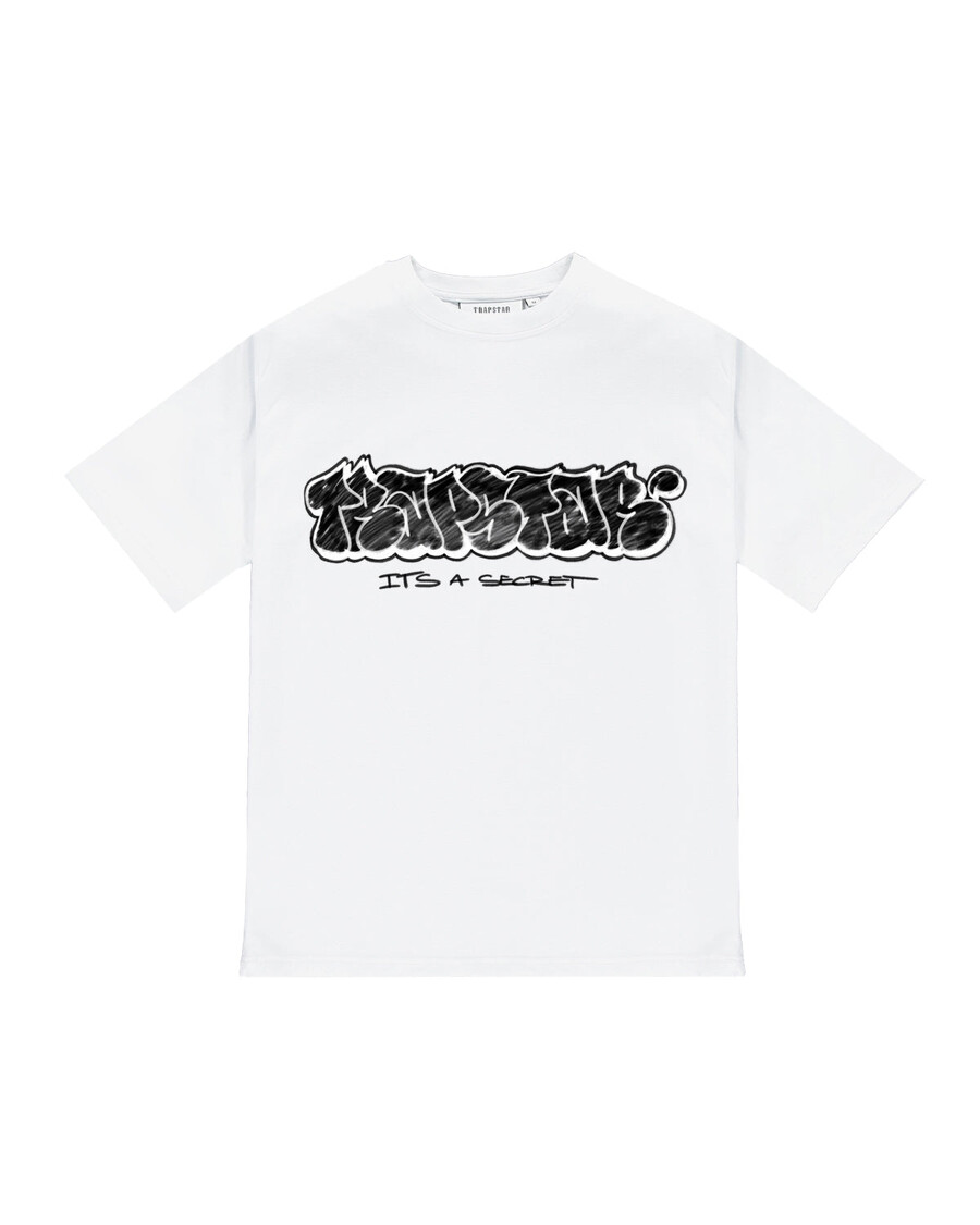 Trapstar Graffiti Tee - White