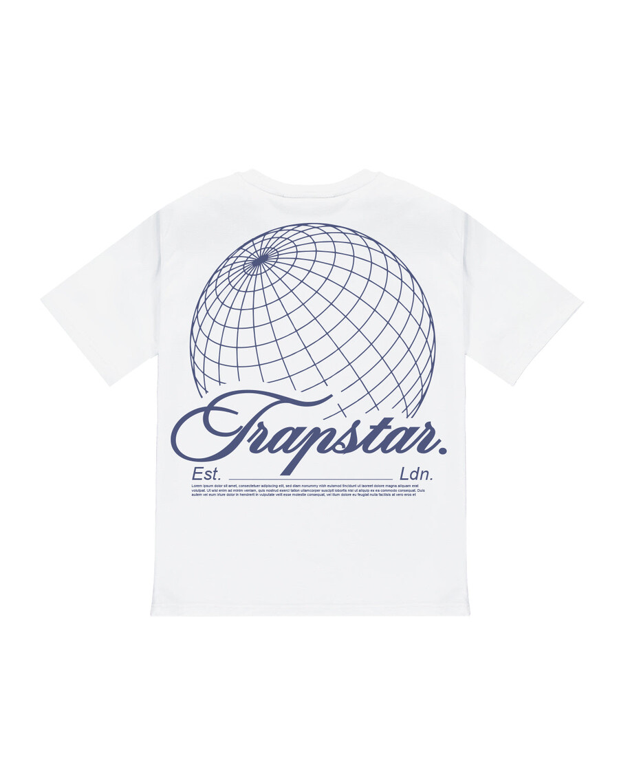 Trapstar Global Tee - White