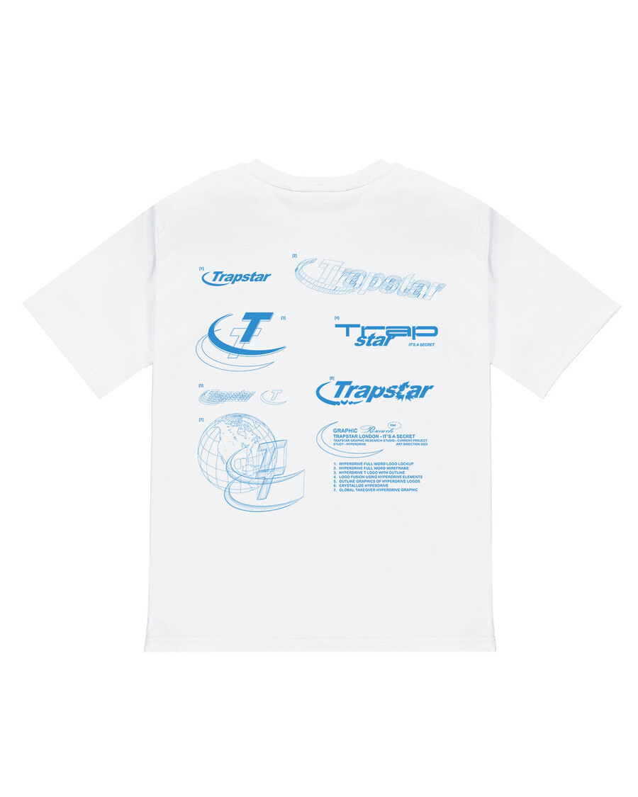 Trapstar Trapstar Hyperdrive Odyssey Tee - White