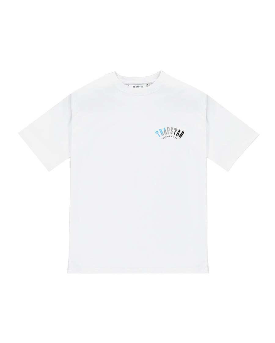 Trapstar Irongate Arch It's A Secret Tee  - White/Teal