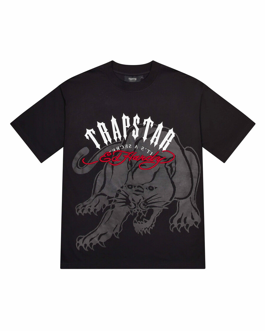 Trapstar Trapstar x Ed Hardy Arch Tee - Black